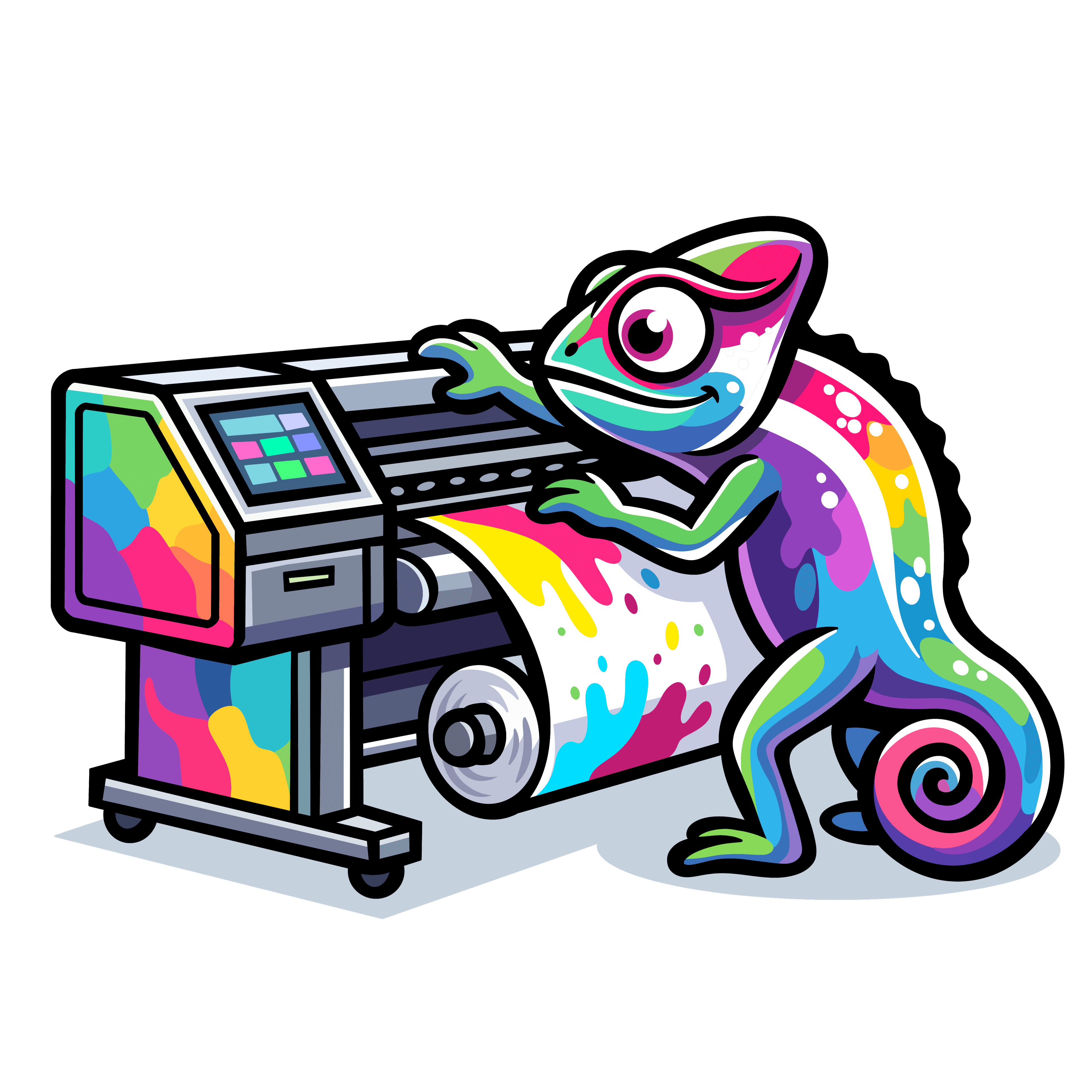 Chameleon u DTF tiskárny