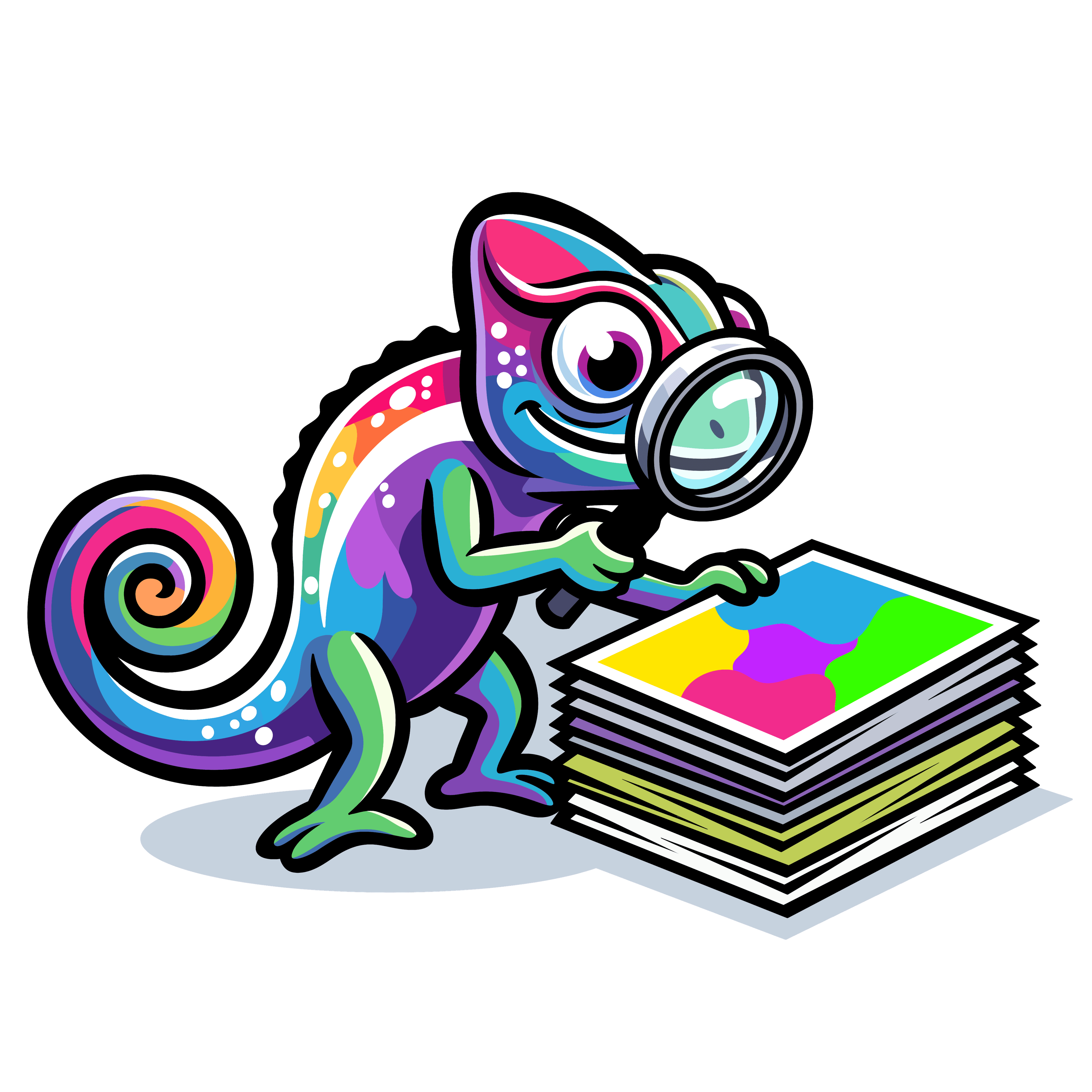 Chameleon kontroluje kvalitu