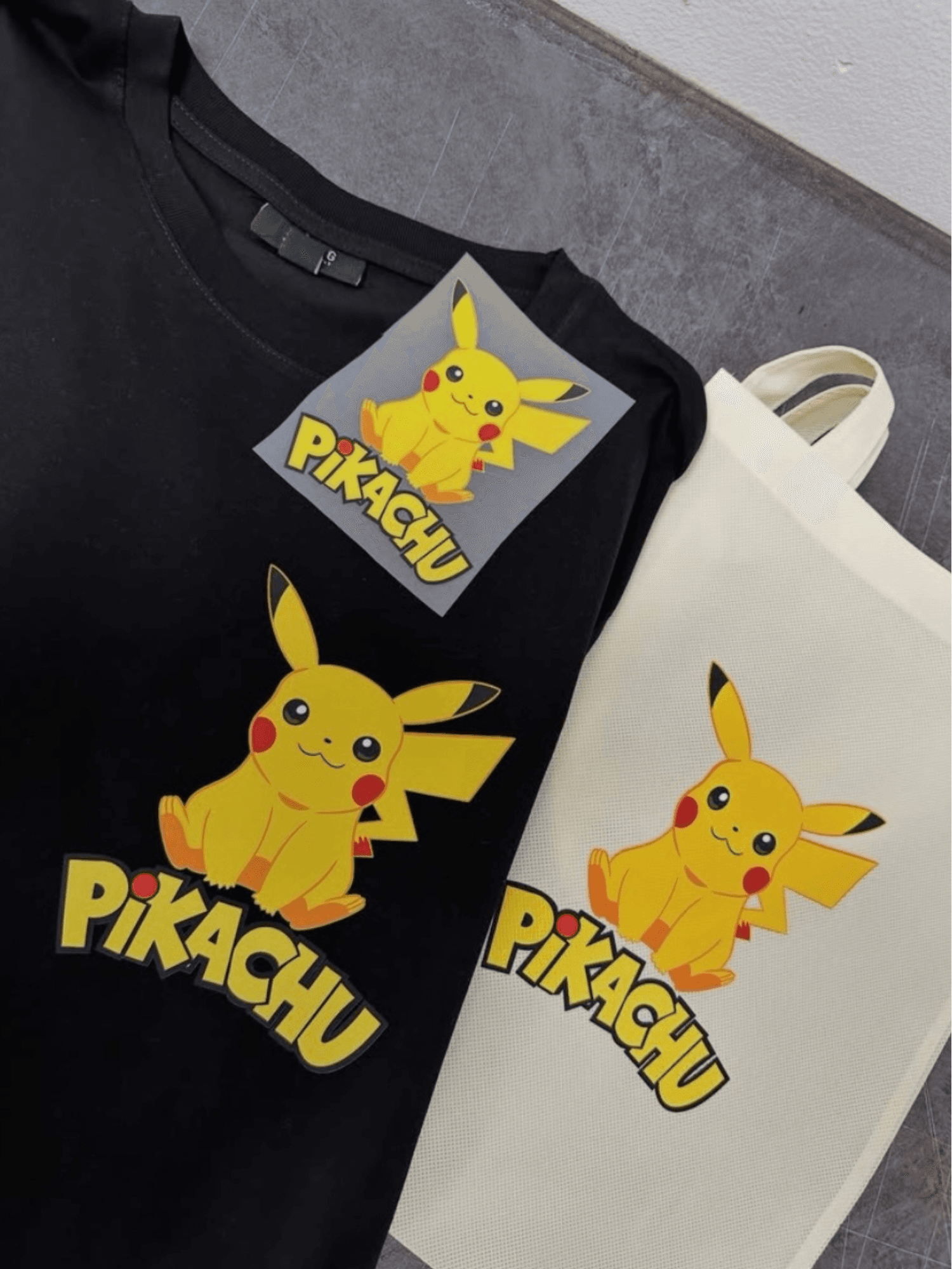 Jeden design na tričko, tašku i fólii