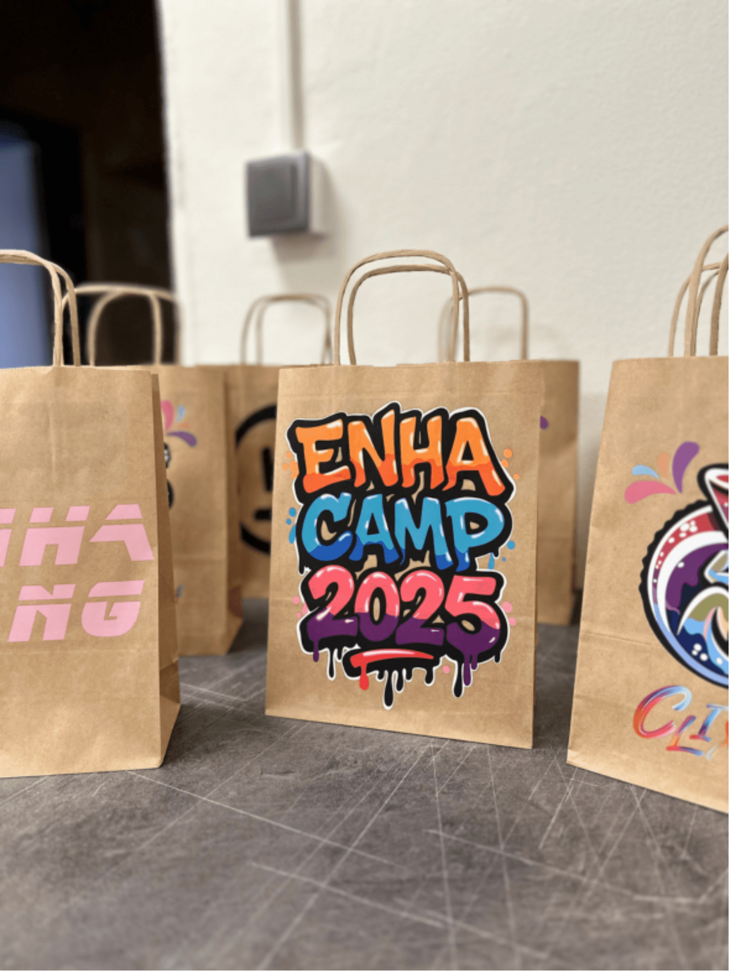 Enha Camp 2025 — tašky